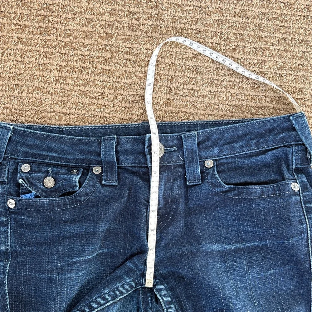 True Religion Dark Blue Straight Leg Jeans - Picture 5 of 5